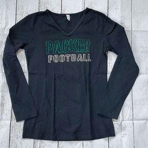 Packer Ladies Sparkly Long Sleeve T-shirt